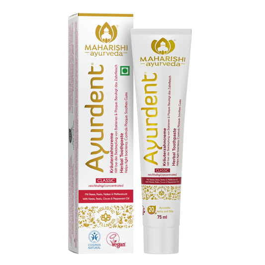 Ayurdent Classic – Ayurvedic Toothpaste for Toothache, Cavities & Sensitive Teeth