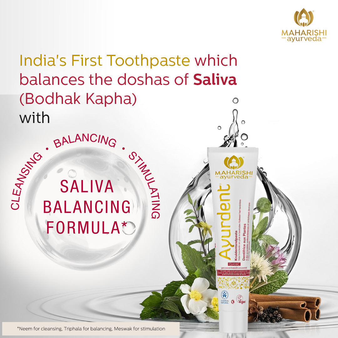 Ayurdent Classic – Ayurvedic Toothpaste for Toothache, Cavities & Sensitive Teeth