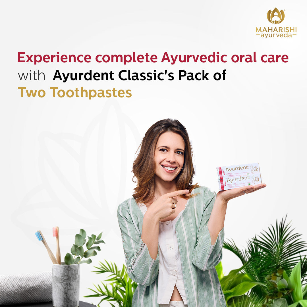Ayurdent Classic – Ayurvedic Toothpaste for Toothache, Cavities & Sensitive Teeth