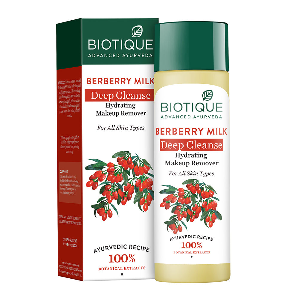 BERBERRY MILK Deep Cleanse Hydrating Make up Remover
