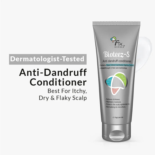 【Fixderma】 Bioteez-S - Anti Dandruff Conditioner｜バイオティーズS フケケア コンディショナー｜75g