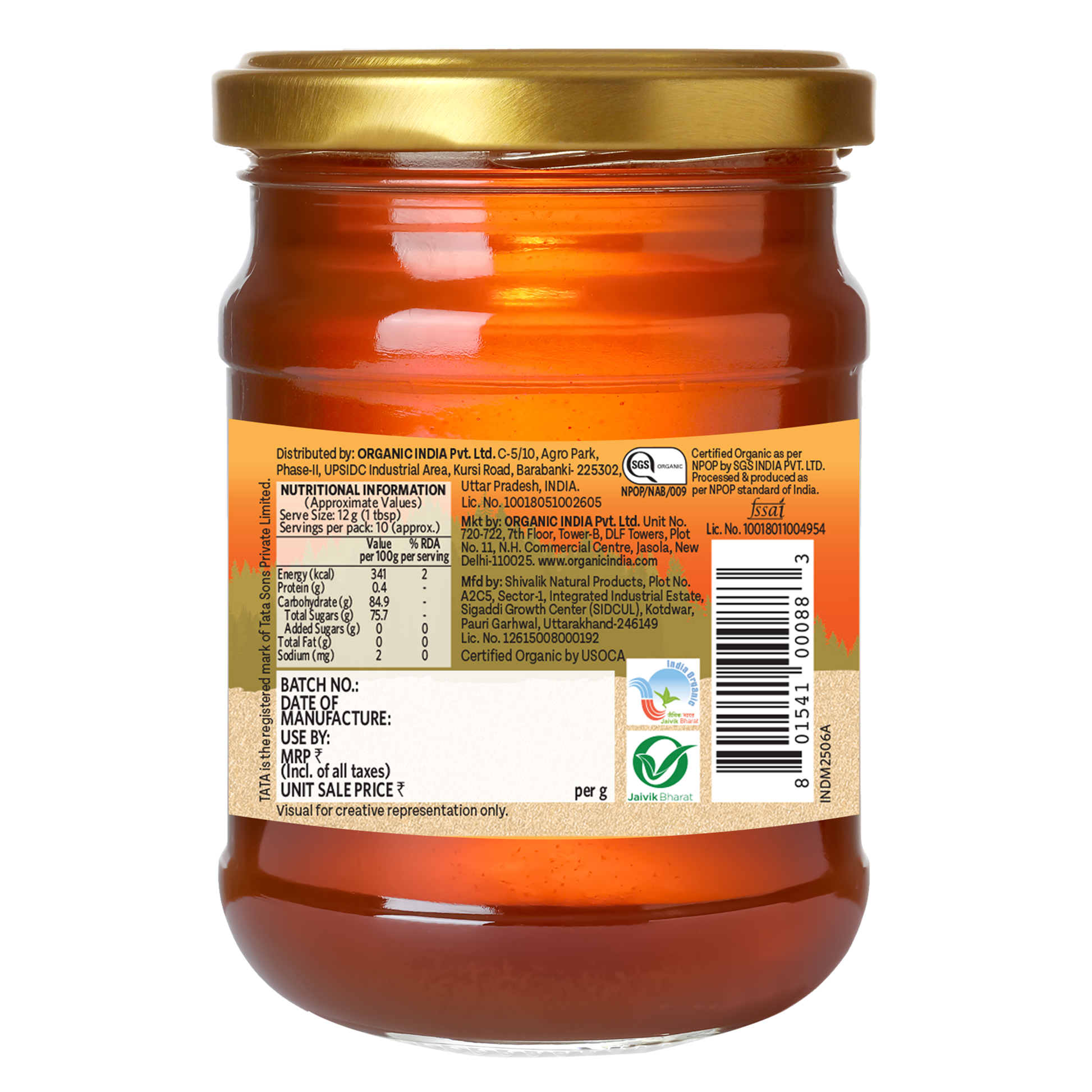 Saffron Honey