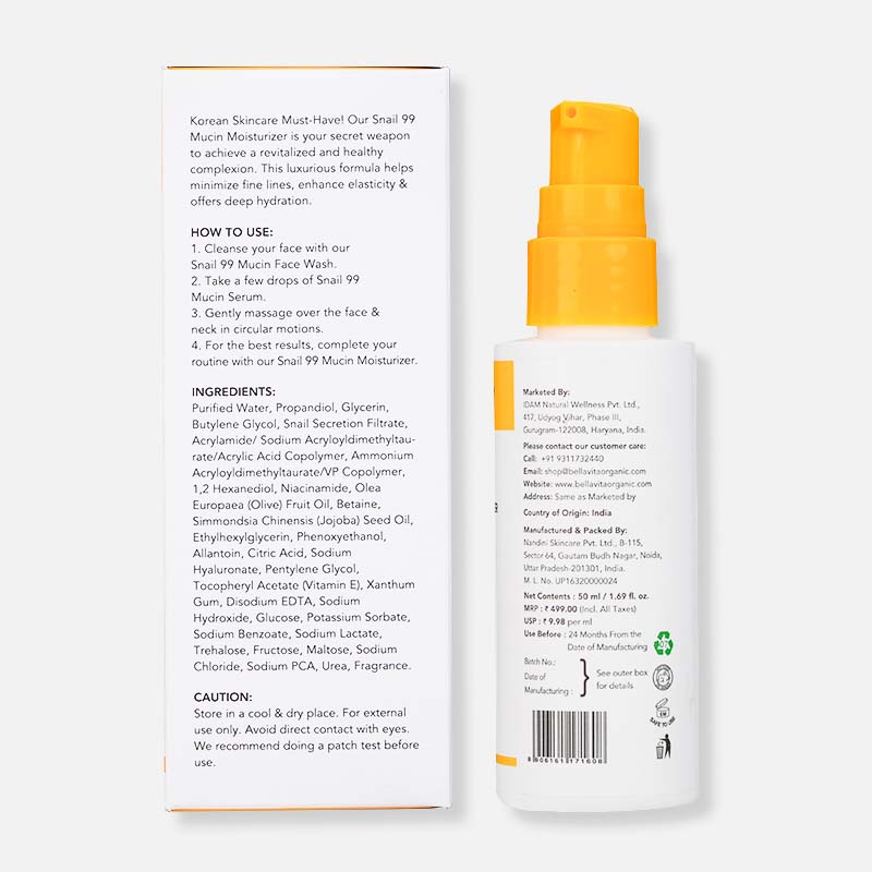 Snail Mucin 99 Moisturizer - 50ml 50ml