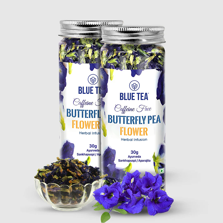 Butterfly Pea Flower Herbal Tea - 30g | Pack of 2 30G