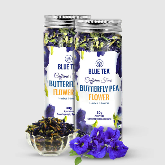 Butterfly Pea Flower Herbal Tea - 30g | Pack of 2 30G