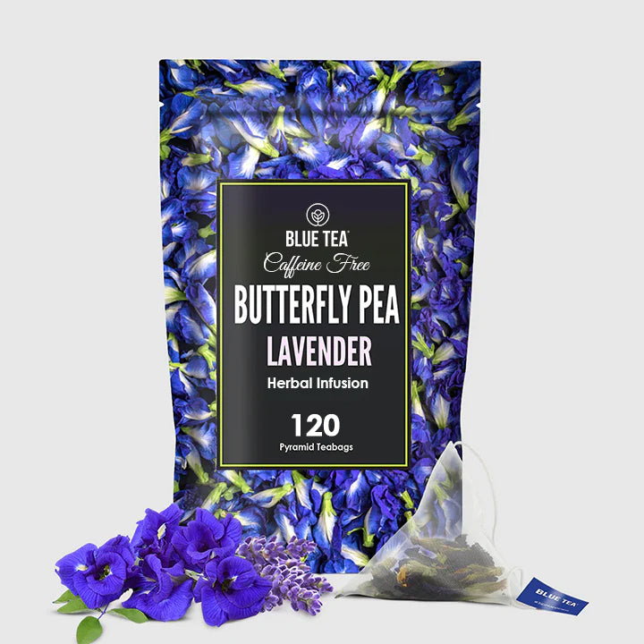 Butterfly Pea Lavender Herbal Tea - 120 Teabags 120 Tea Bags