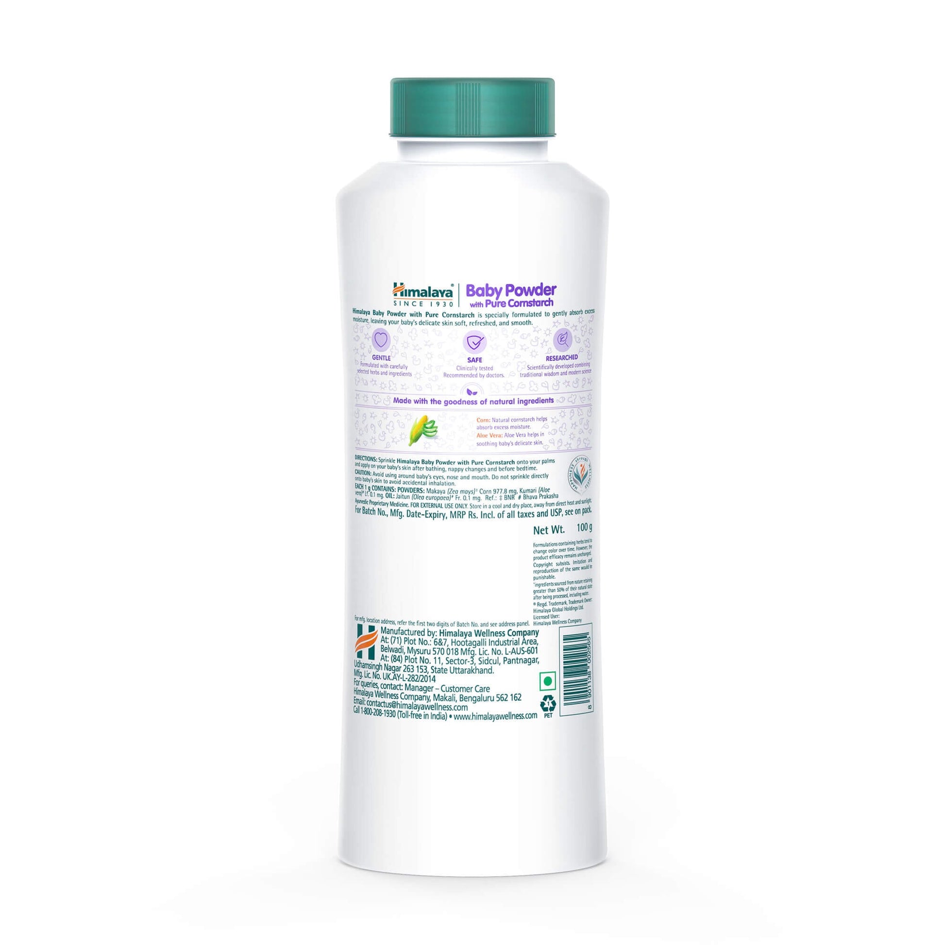 Baby Powder with Pure Cornstarch 200g