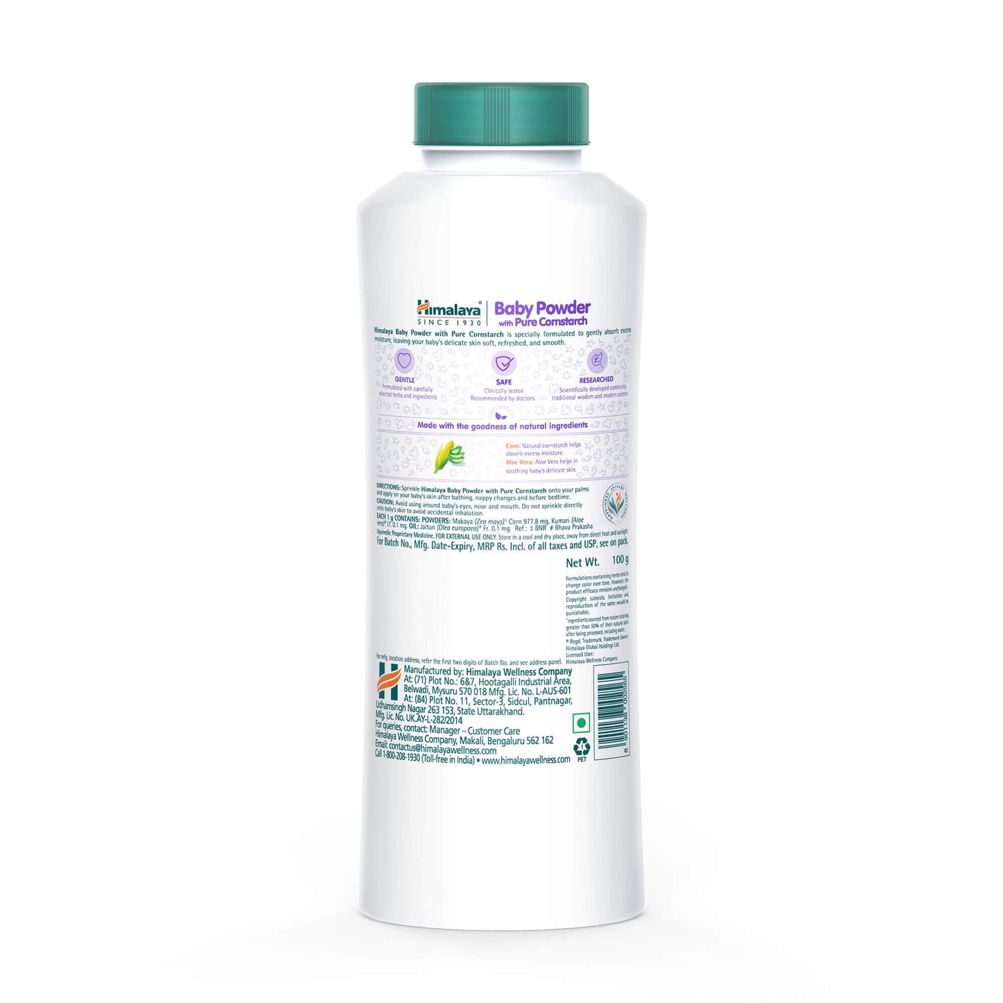 Baby Powder with Pure Cornstarch 400g