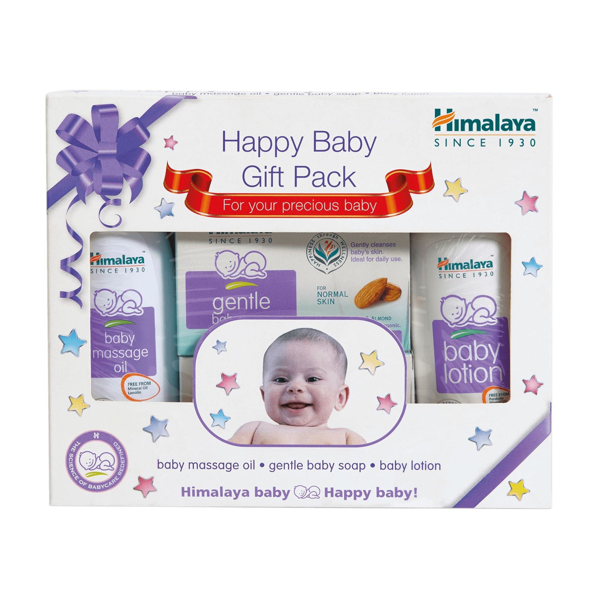 【Himalaya】 Babycare Gift Pack (Oil-Soap-Lotion)｜バブイクアレジフトパックオイルソアプローション