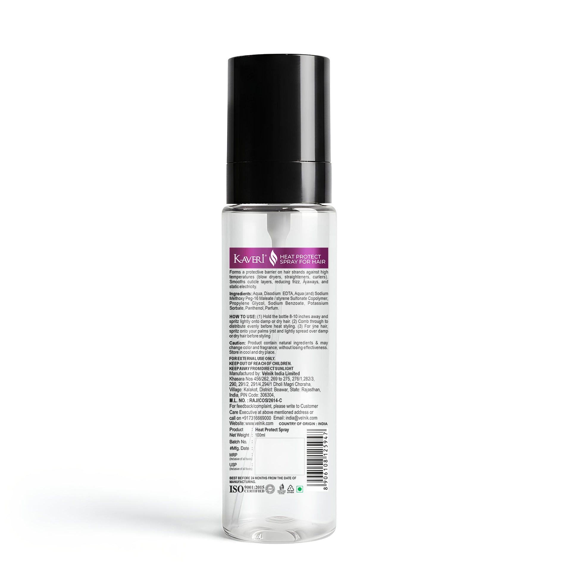 Kaveri Heat Protect Spray for Hair – 100 ml 100ml