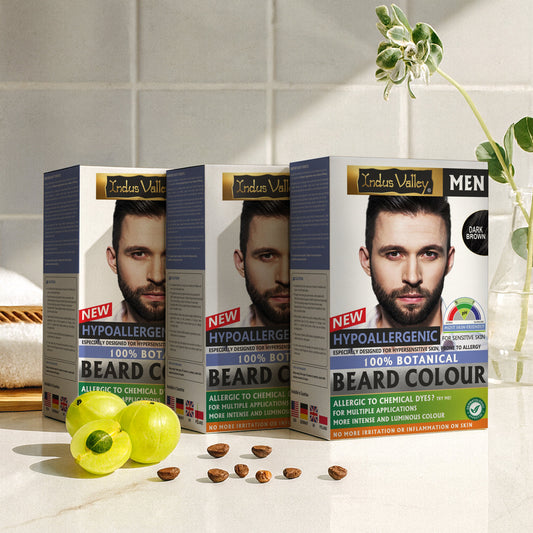 Hypo Allergic Beard Colour - Pack of 3 Black