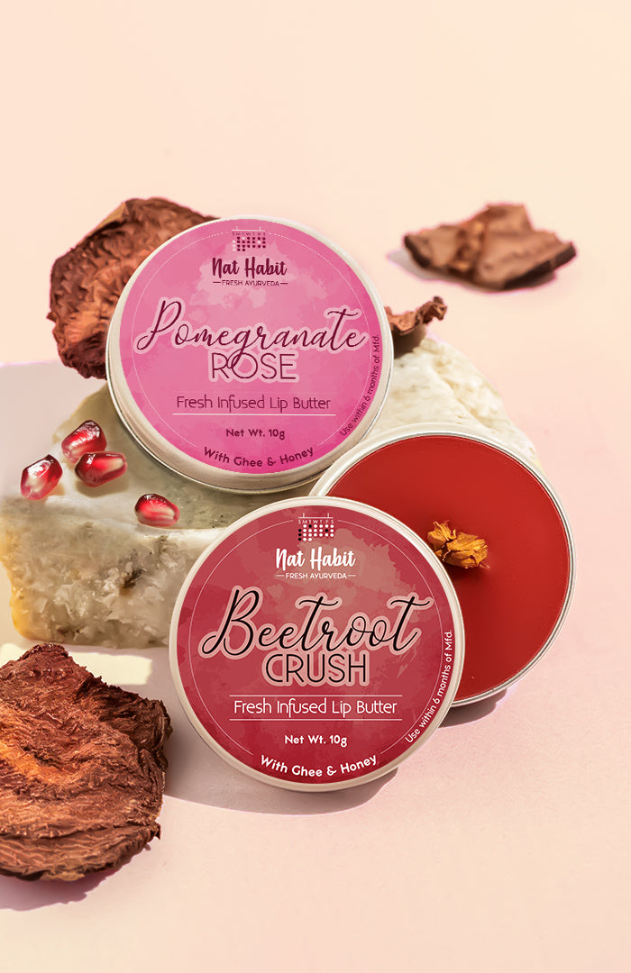 Beetroot & Pomegranate Lip Butter 100g