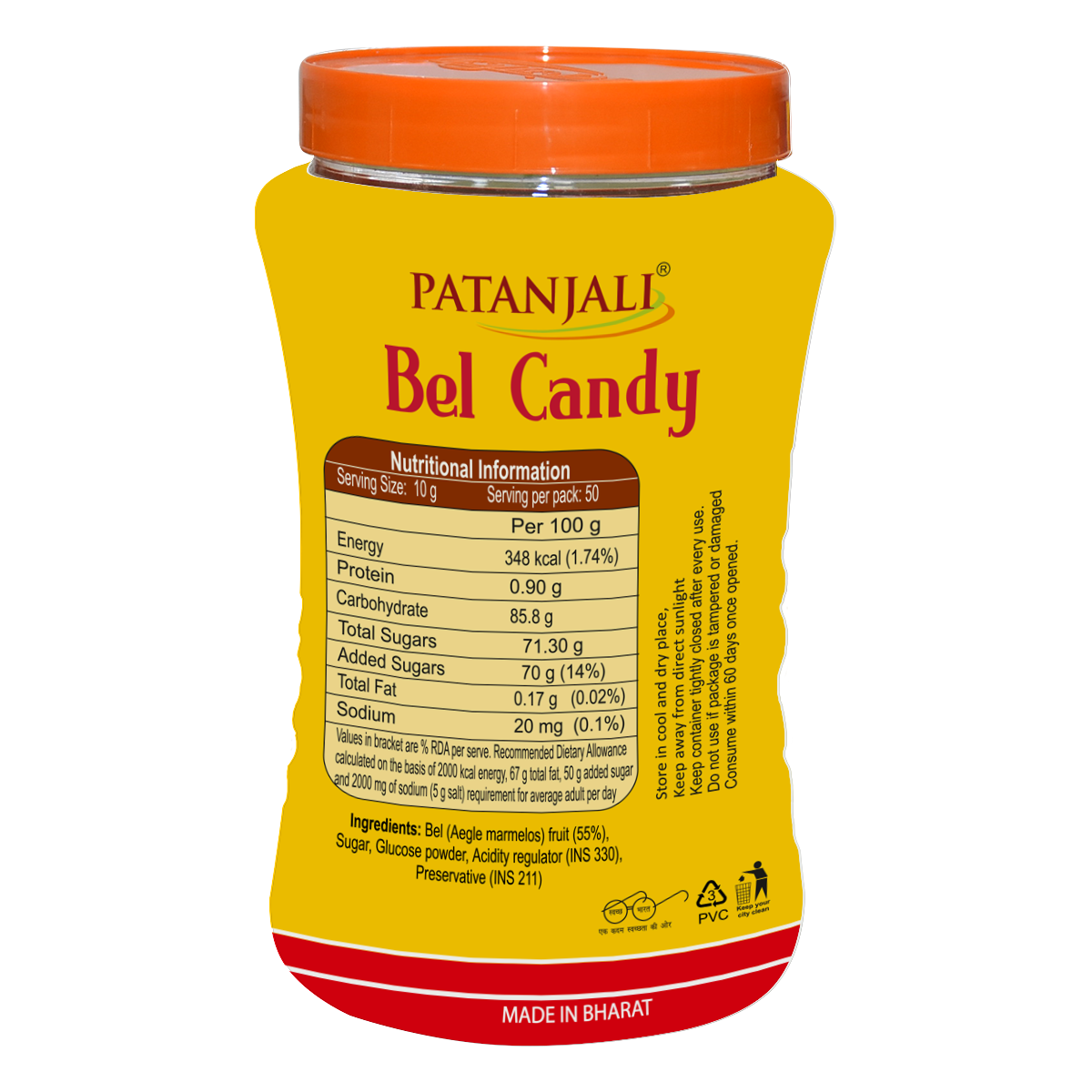 Patanjali Bel Candy (500 Gram)