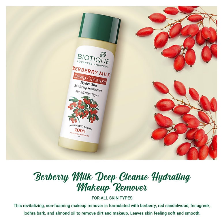 BERBERRY MILK Deep Cleanse Hydrating Make up Remover