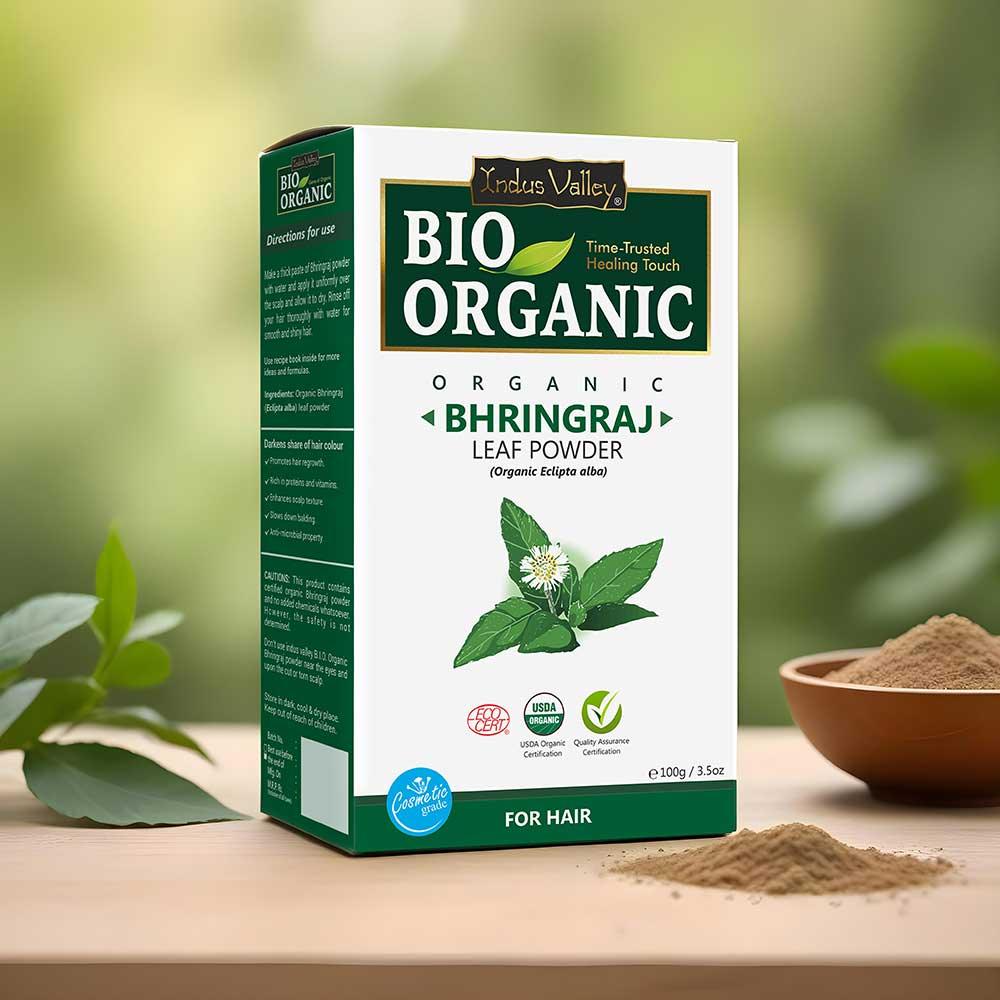 Bio Organic Bhringraj Powder - 100gm 100g