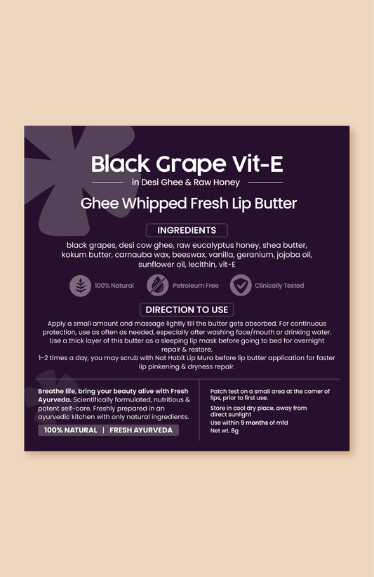 Men's Black Grape Vit-E Lip Butter 8g-v1