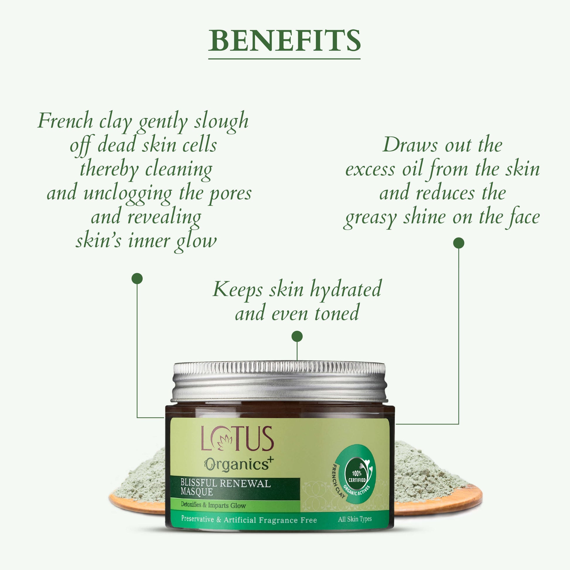 Organics+ Blissful Renewal Mask 