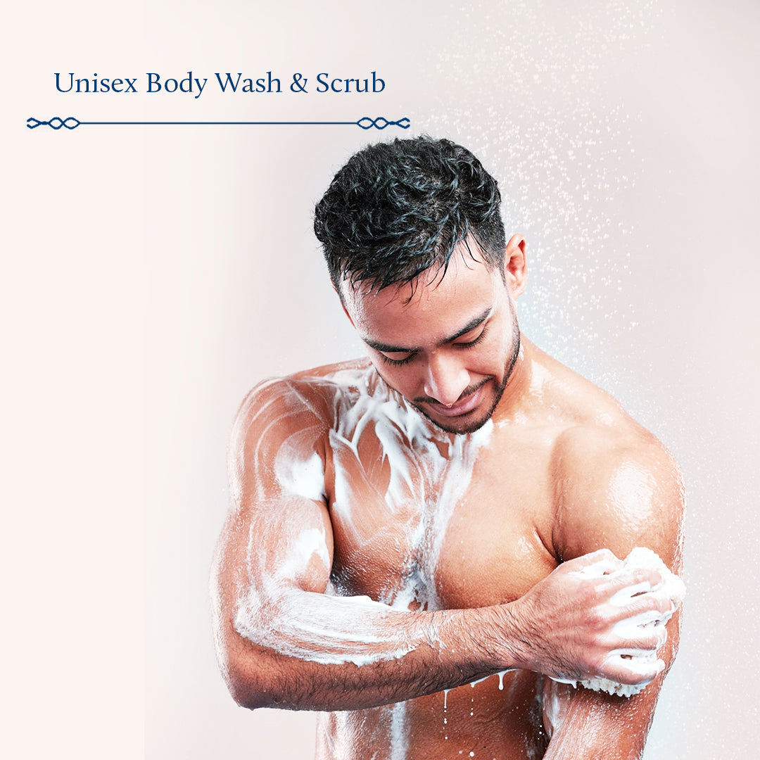 2-in-1 Body Wash & Scrub with Honey for Exfoliation and Hydration (10 herbs, 250 ml) (Vanilla) 250ml