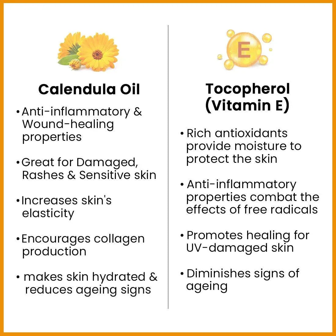 Neroli & Calendula Winter Body Oil for Dry & Sensitive Skin, Hydrating, Moisturizing, Soothes Inflammation, Improves Skin Elasticity Light, Non-Sticky 200ml