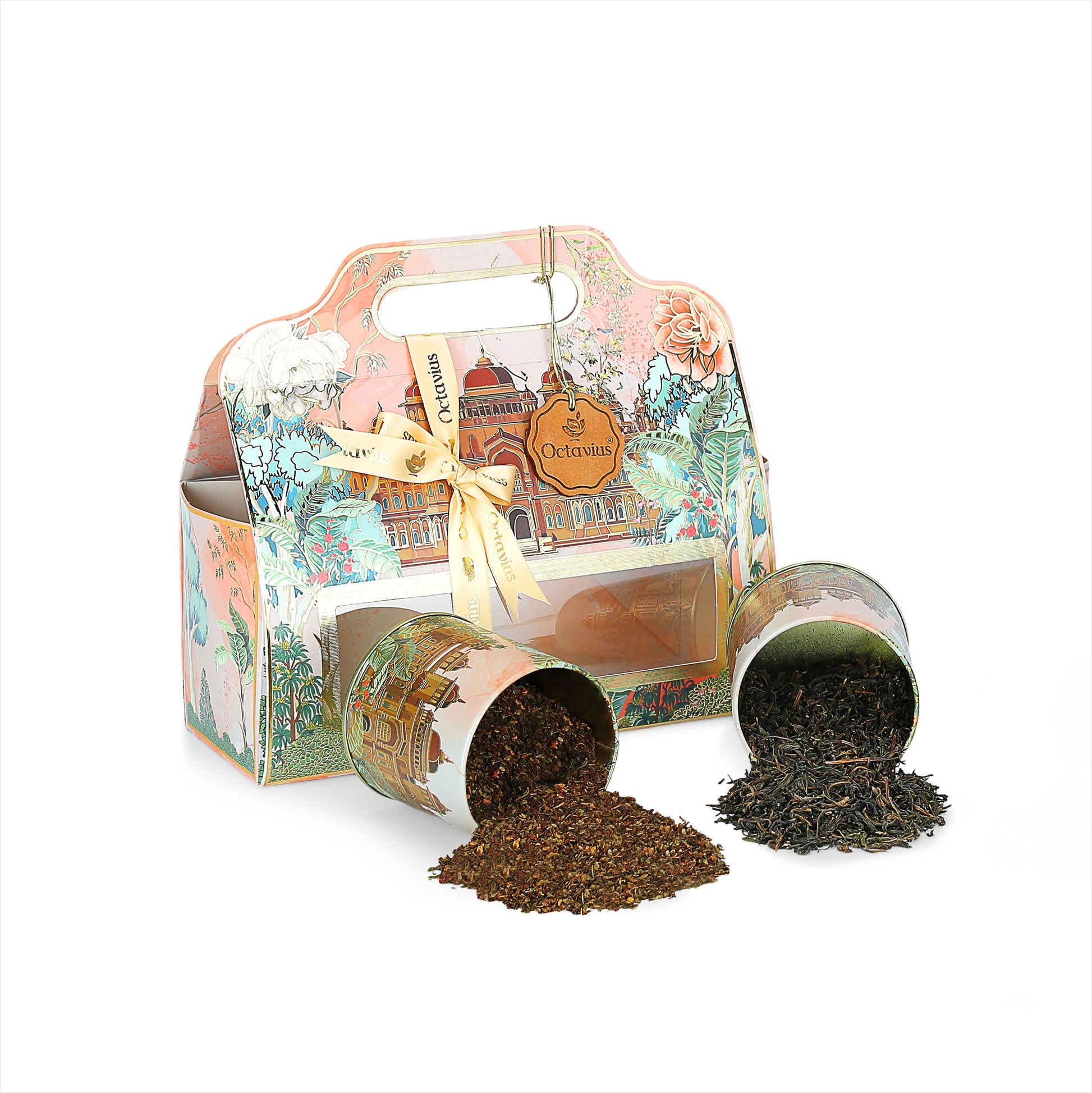 THE GRAND TEA COLLECTION– Botanical Green (2 Tins- Loose Leaf)
