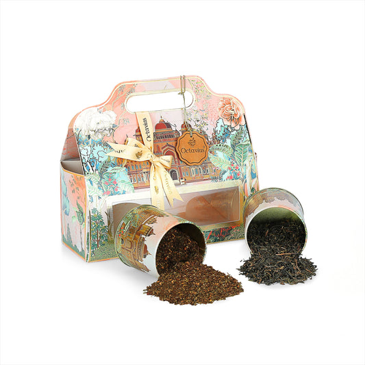 THE GRAND TEA COLLECTION– Botanical Green (2 Tins- Loose Leaf)