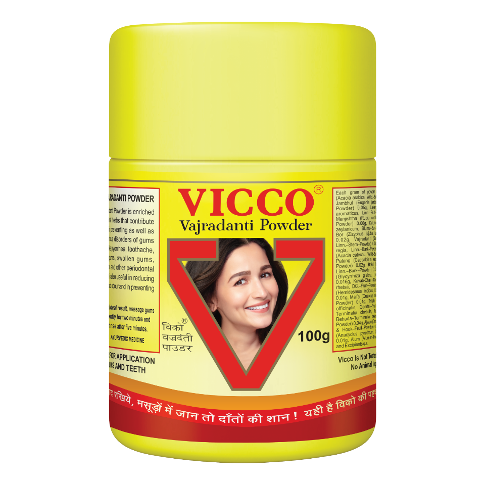 【Vicco】 Vajradanti Tooth Powder｜ヴァジュラダンティ トゥースパウダー｜20g