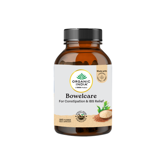 【Organic India】 Bowelcare Capsules｜ボウエルケア カプセル｜180 Capsules