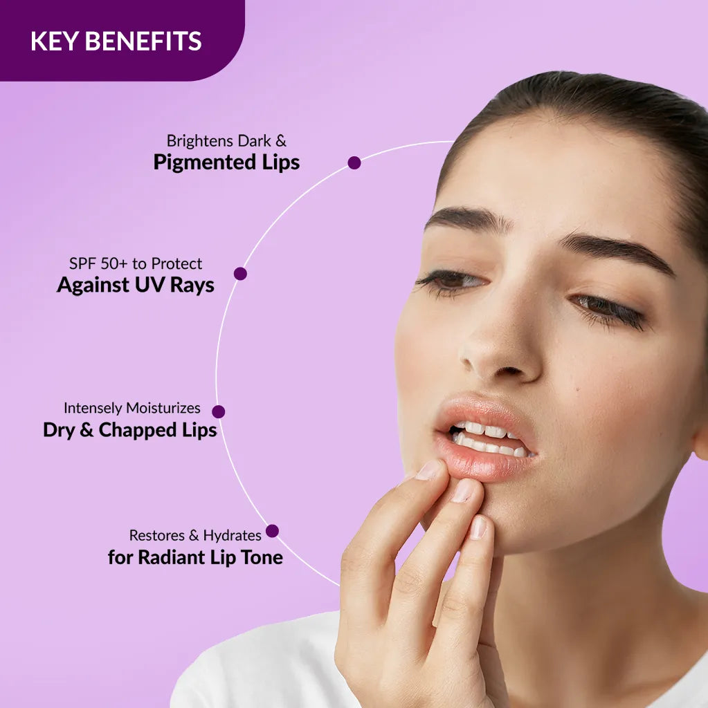 Brightening & Tinted Lip Balm with SPF 50+