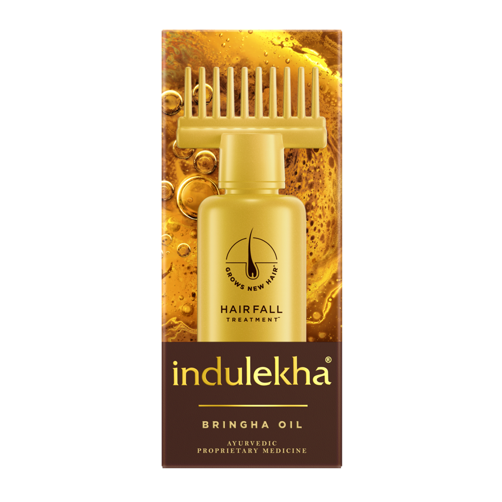 【Indulekha】 Bringha Ayurvedic Oil 100ml (タイプB)｜ ブリンガ アーユルヴェーダオイル 100ml｜ 100ml