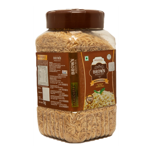 Patanjali Brown Basmati Rice Jar