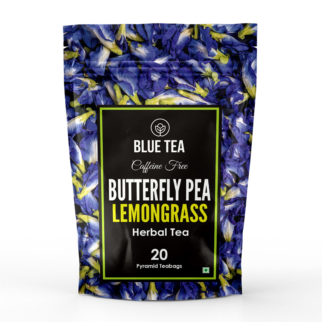 Butterfly Pea Lemongrass |20 Pyramid Teabags 20 Tea Bags