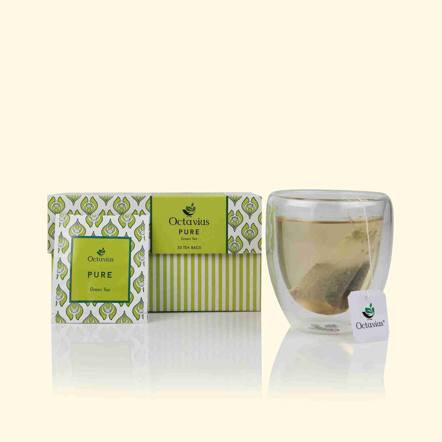 Pure Green tea - 30 Enveloped Teabags 150g