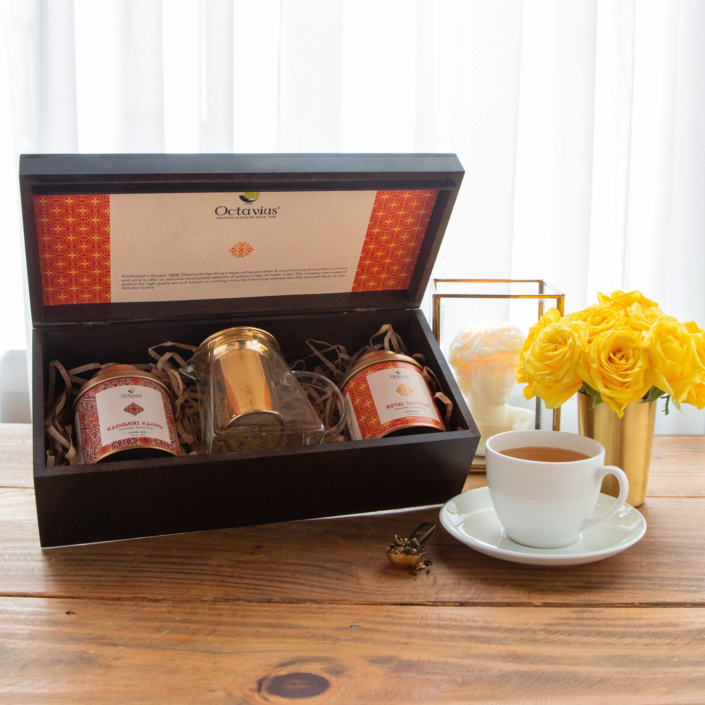 Collector's Tea Box - Leaf Tea Infusion Kit 1560g