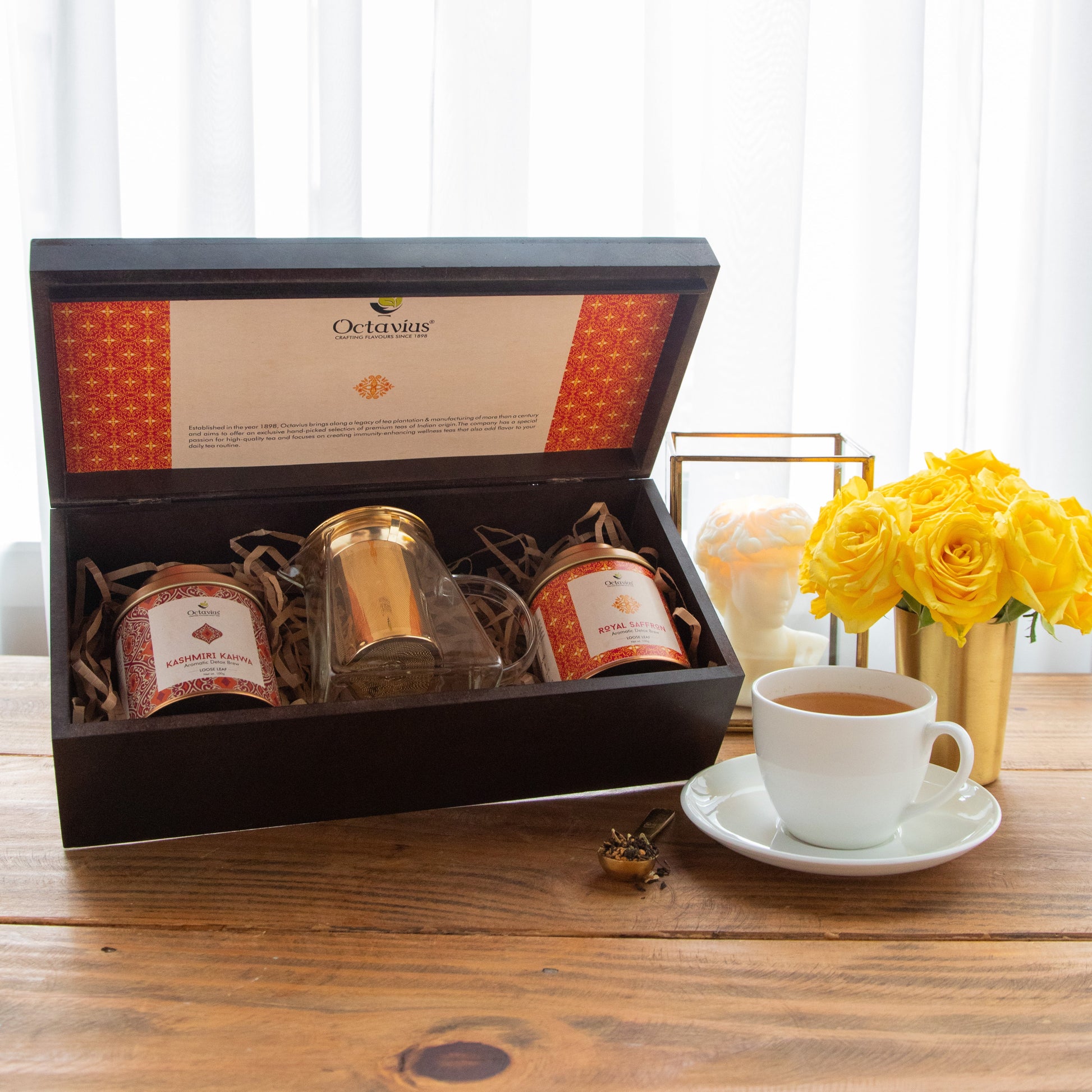 Collector's Tea Box - Leaf Tea Infusion Kit 1560g