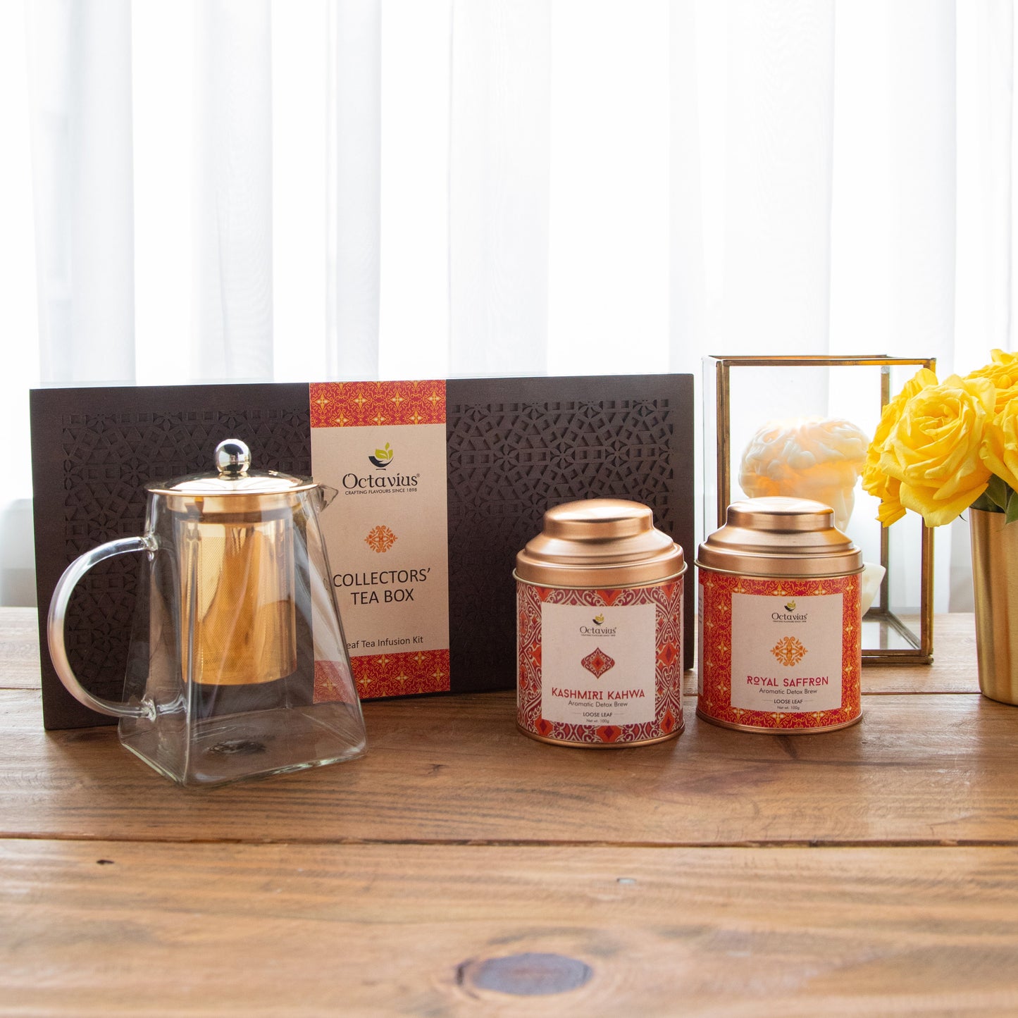 Collector's Tea Box - Leaf Tea Infusion Kit 1560g