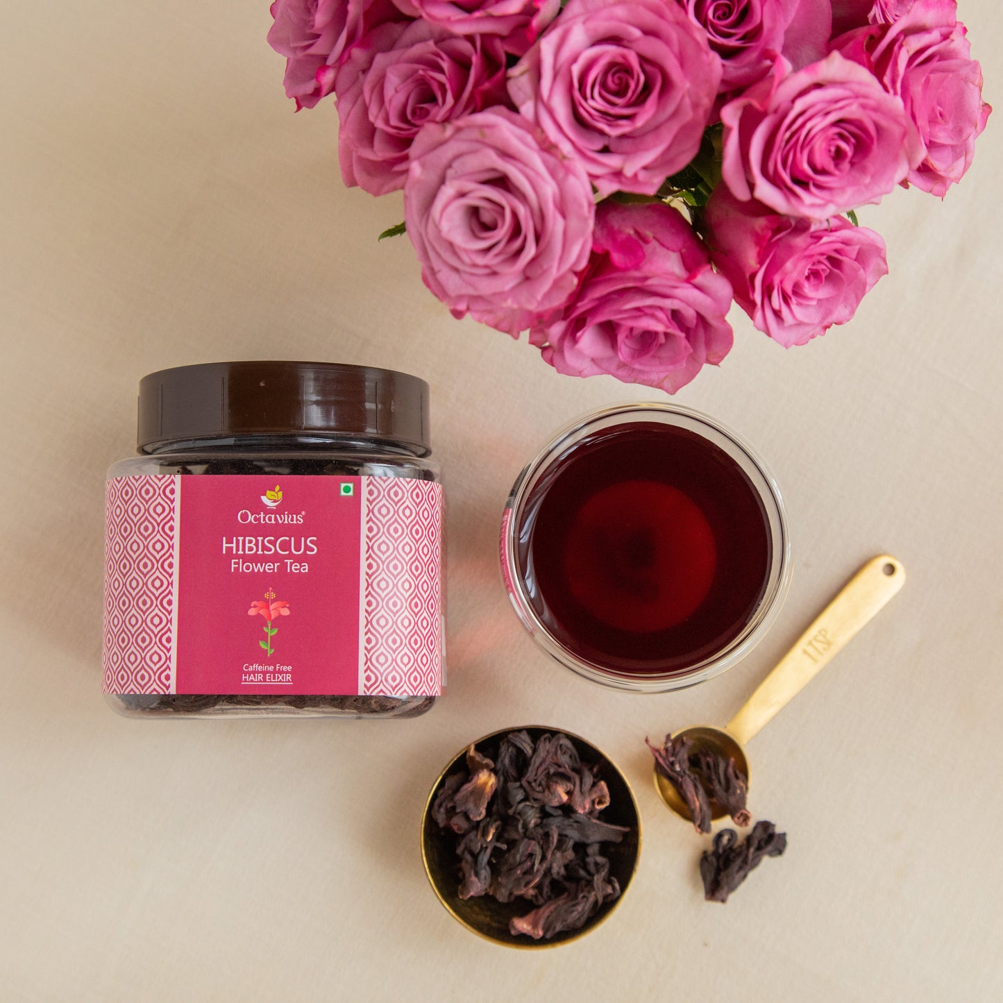 Hibiscus Flower Herbal Infusion – 100 gms 100g