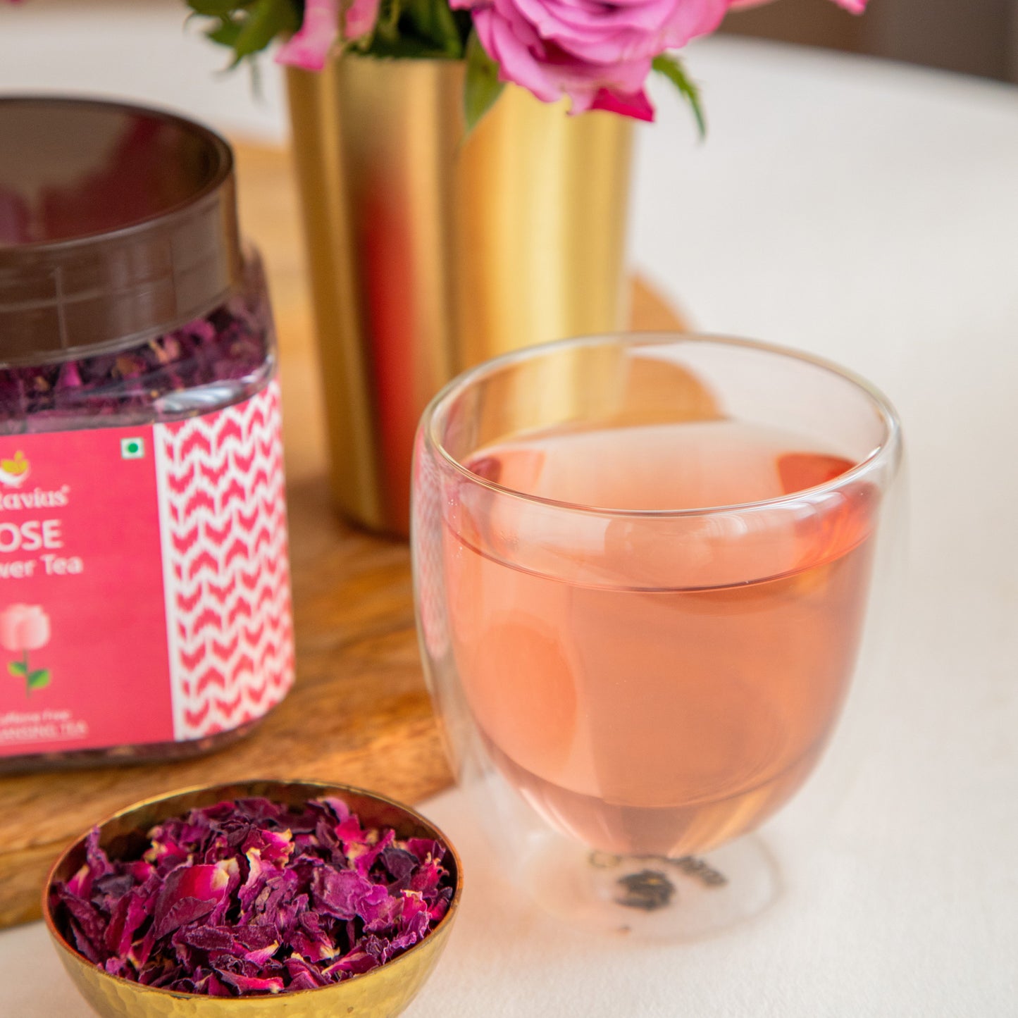 Rose Flower  Herbal Infusion ( Loose Leaf )   - 50gms 50g