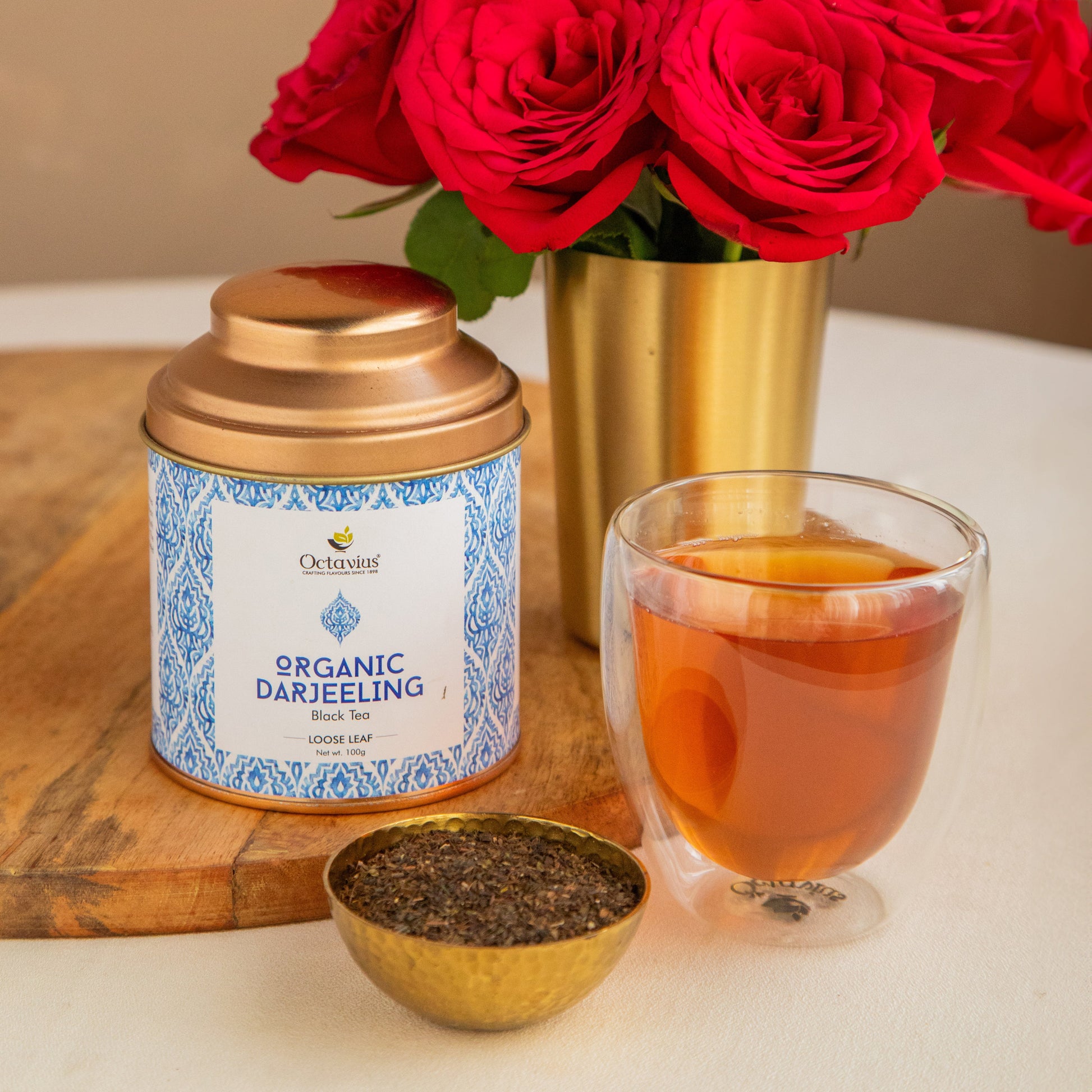 Organic Darjeeling Black Tea (Loose Leaf) 100 gms 100g