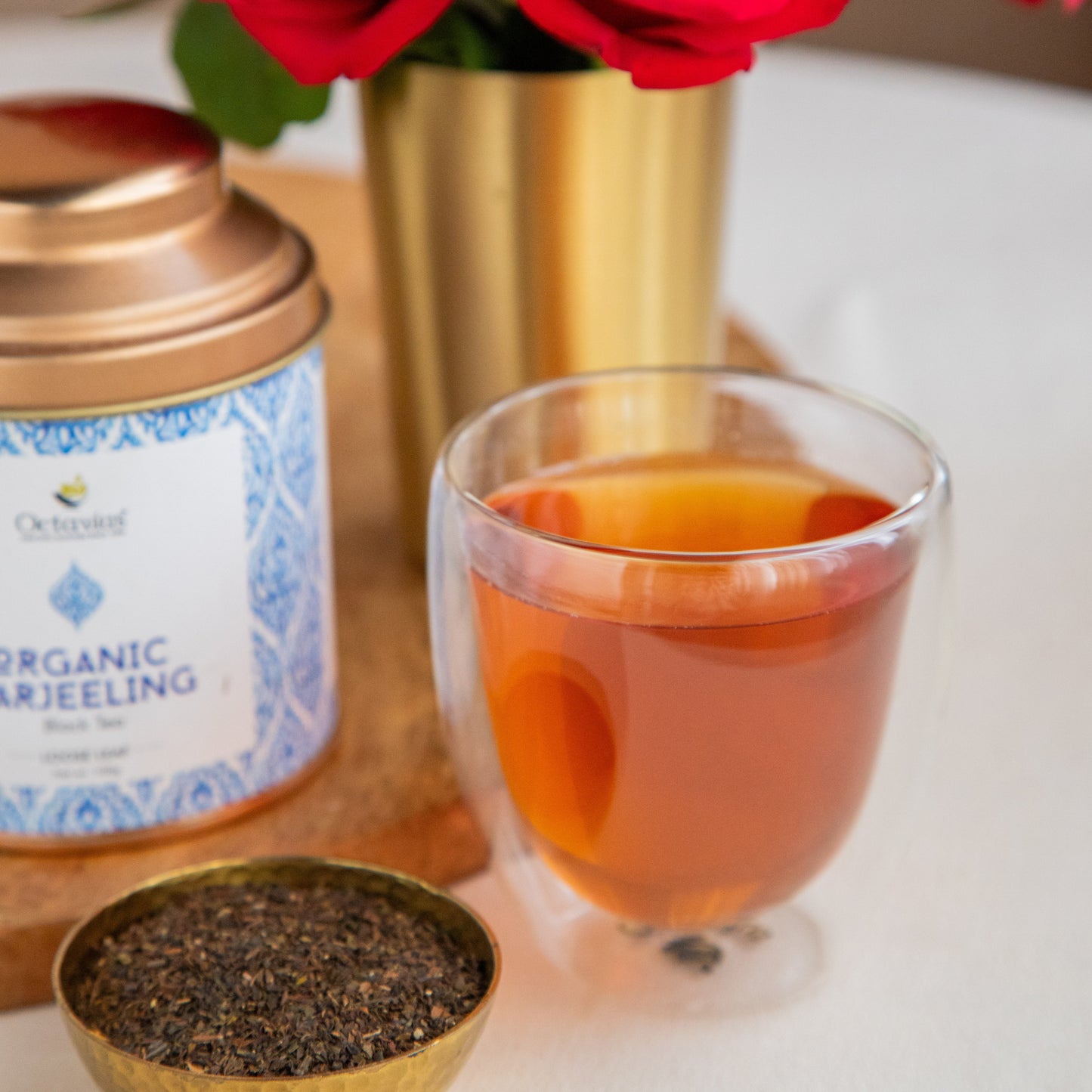 Organic Darjeeling Black Tea (Loose Leaf) 100 gms 100g