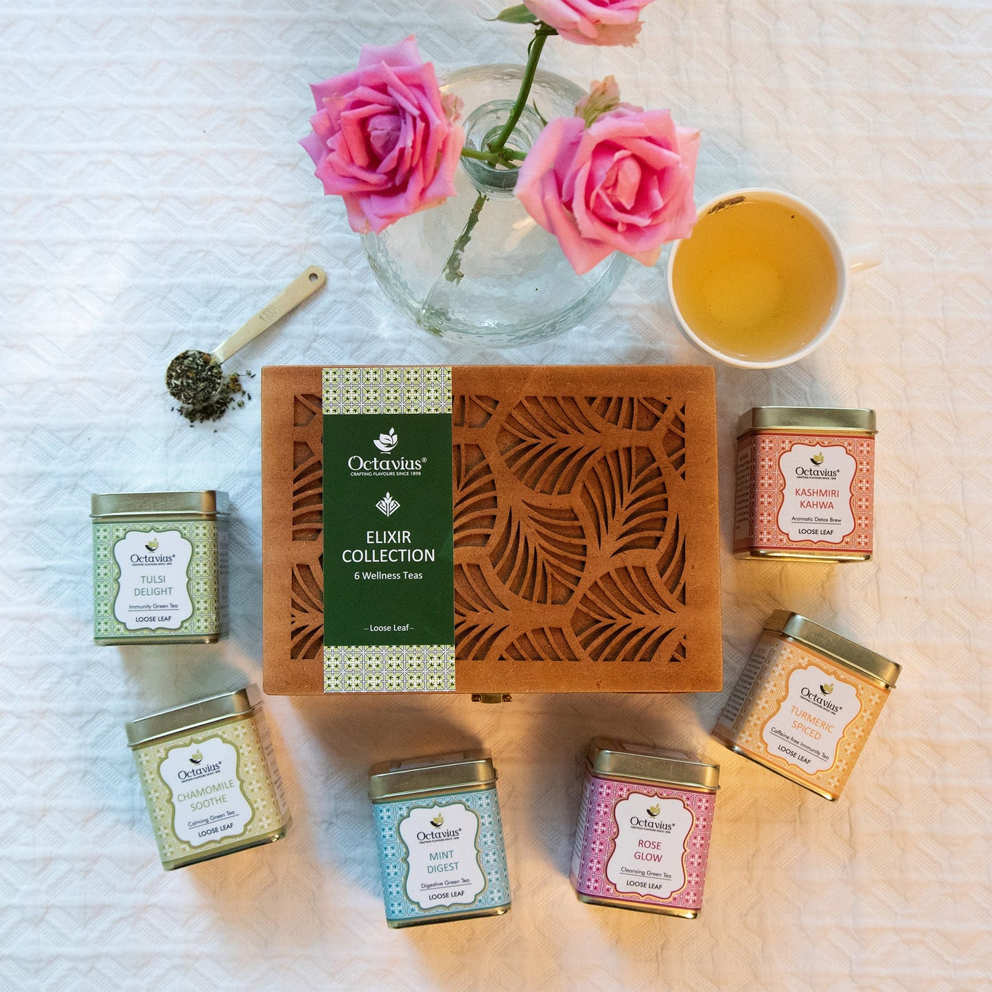 Elixir Collection- 6 Wellness Loose Teas 1700g