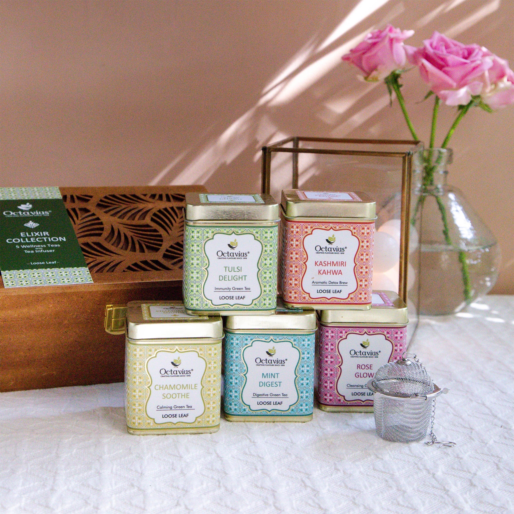 Elixir Collection- 5 Wellness Loose Tea Kit 1590g