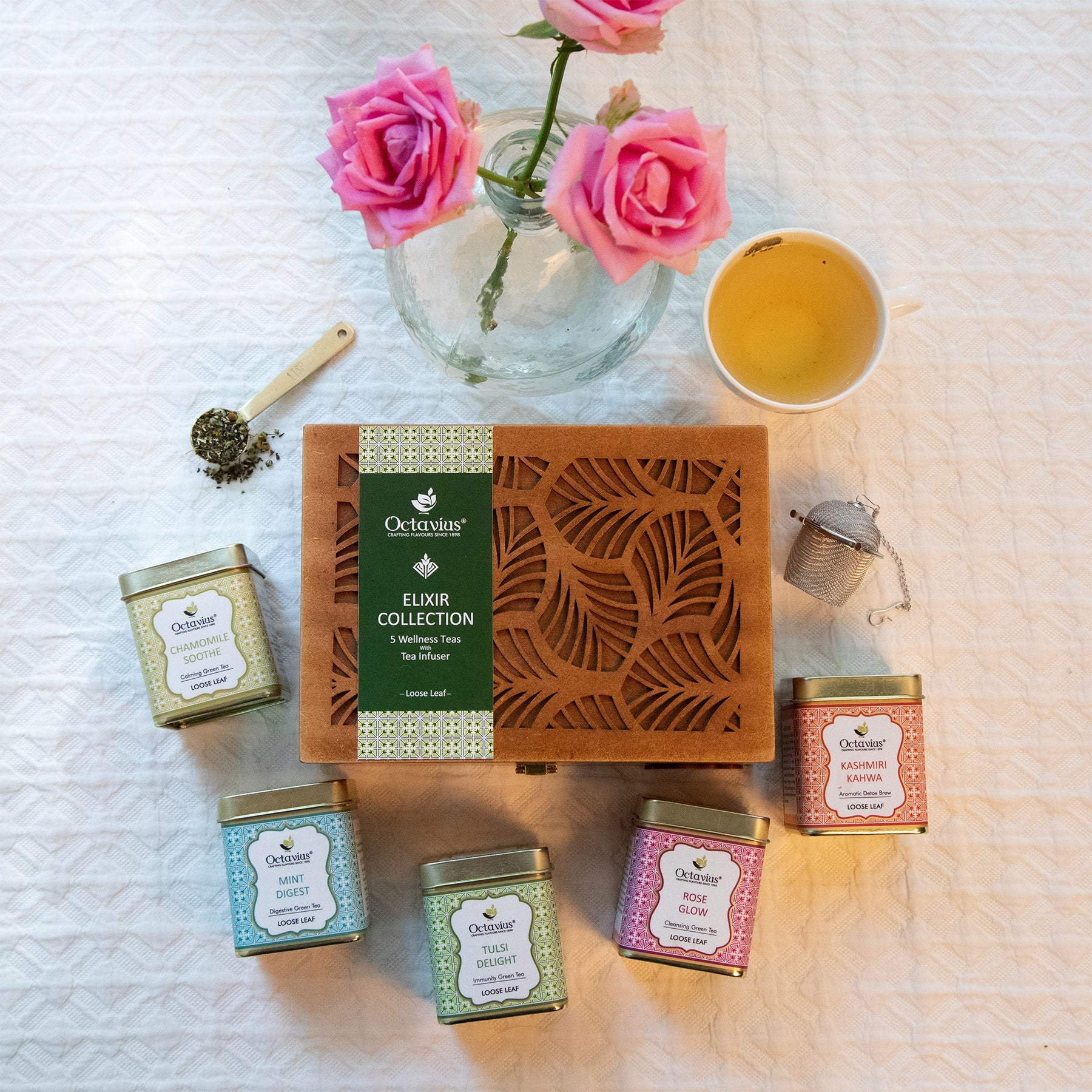 Elixir Collection- 5 Wellness Loose Tea Kit 1590g