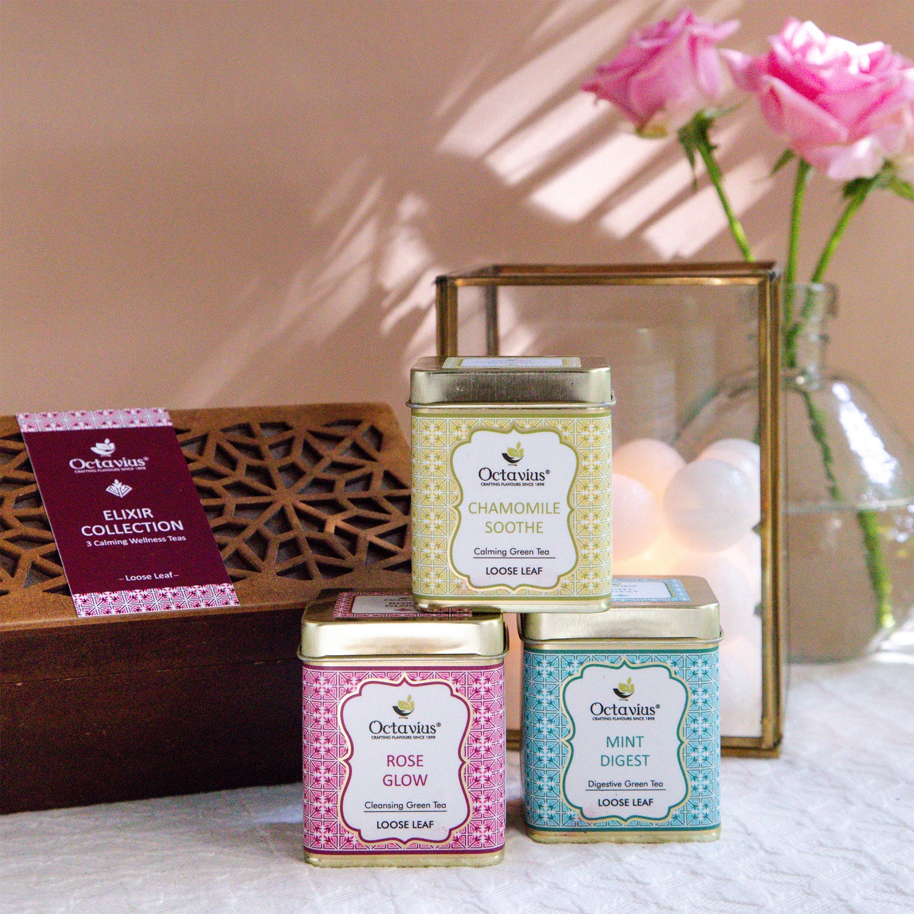 Elixir Collection- 3 Calming Wellness Loose Teas 1030g