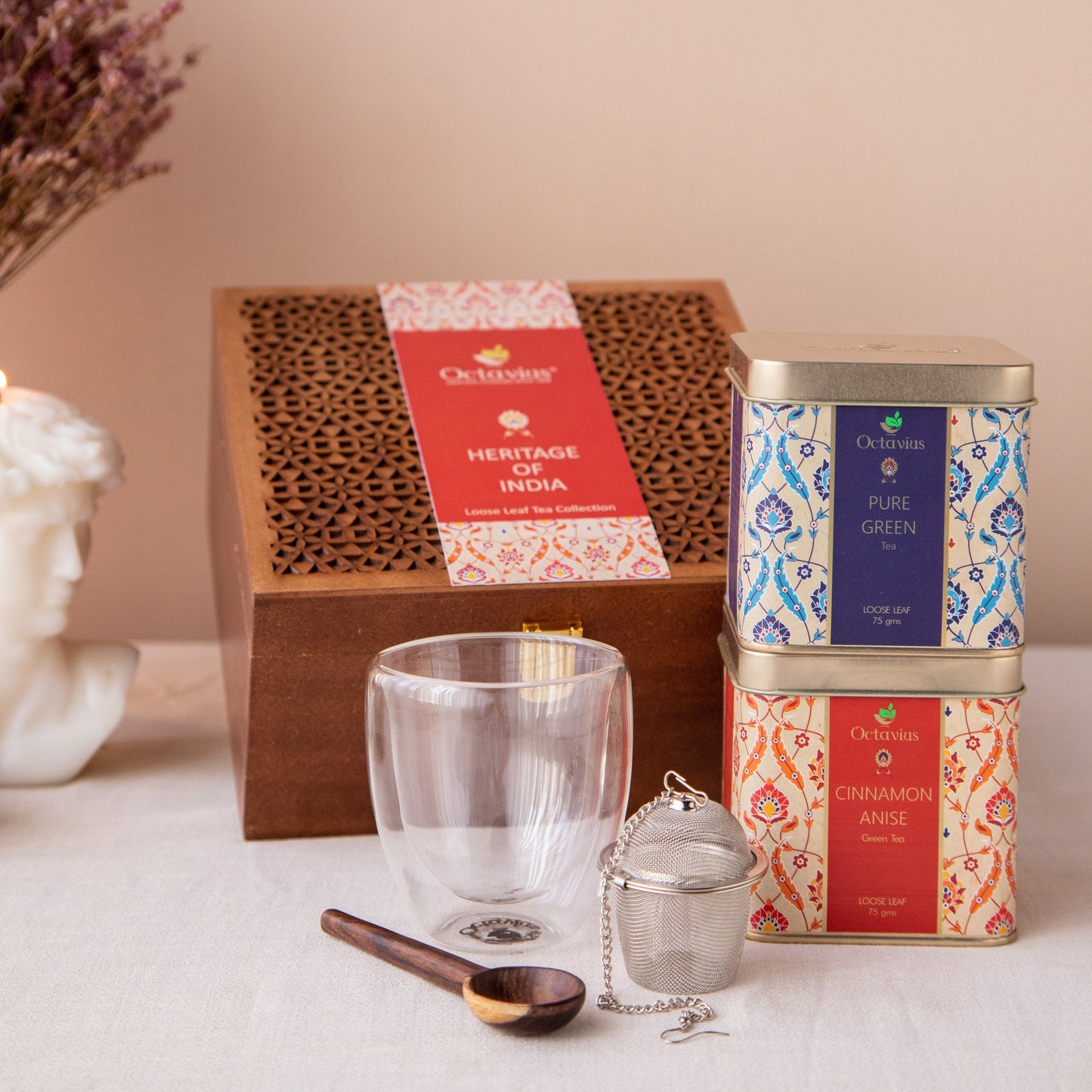 Heritage of India Tea Collection - Green Tea Essentials 1050g