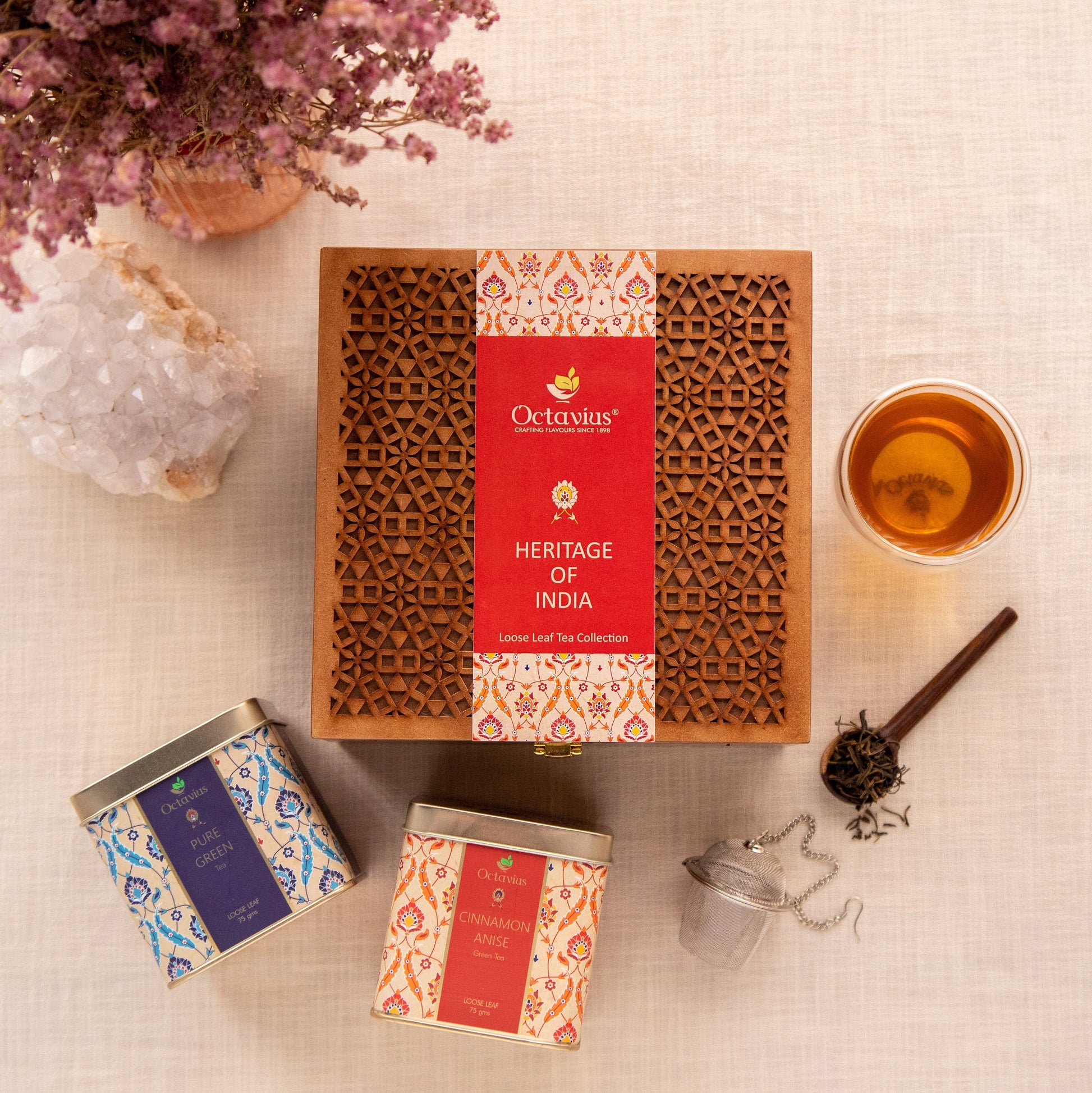 Heritage of India Tea Collection - Green Tea Essentials 1050g