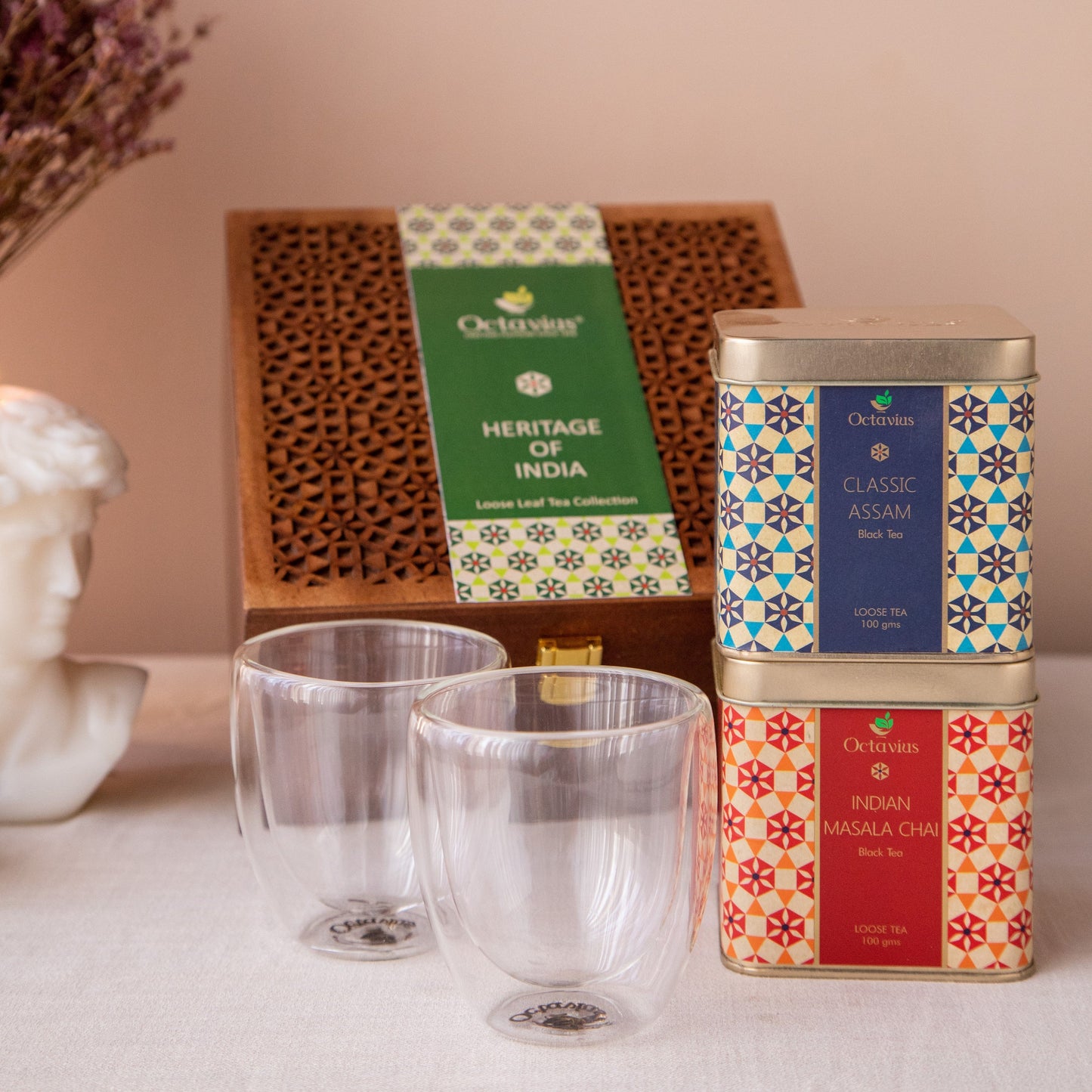Heritage of India Tea Collection - Couples Delight (Premium Indian Black Tea Range) 1080g