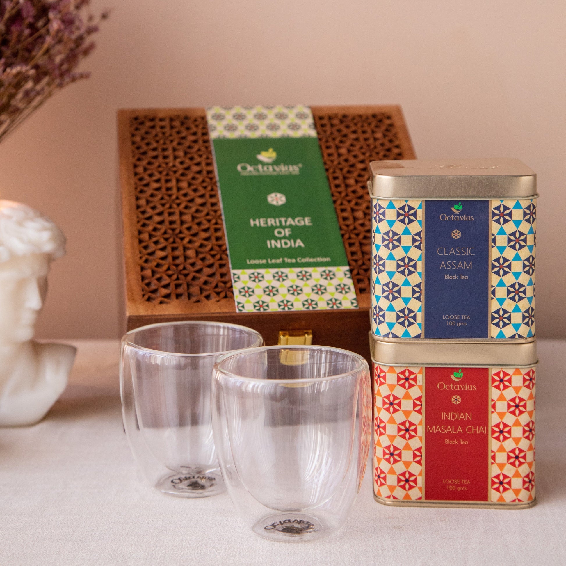 Heritage of India Tea Collection - Couples Delight (Premium Indian Black Tea Range) 1080g