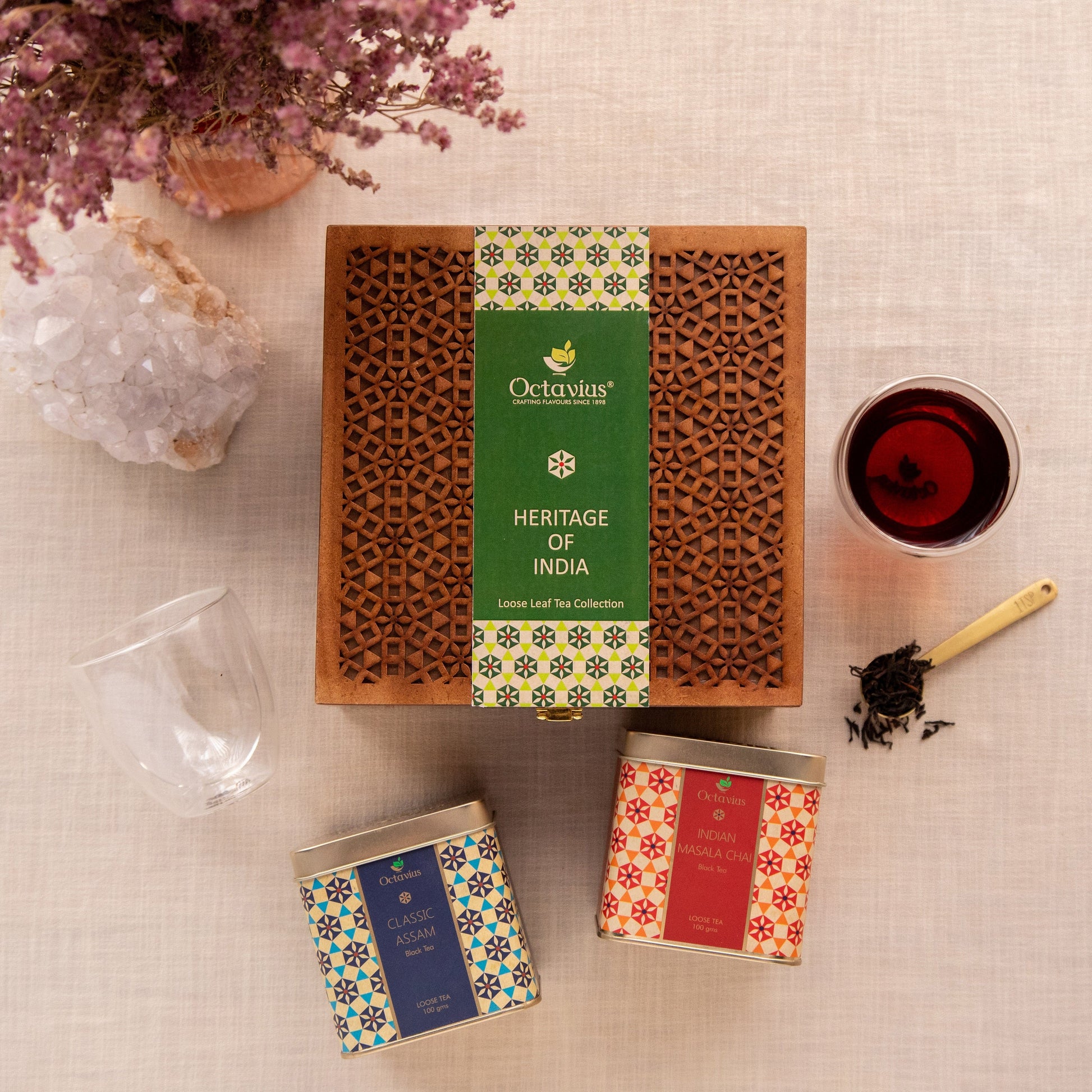 Heritage of India Tea Collection - Couples Delight (Premium Indian Black Tea Range) 1080g