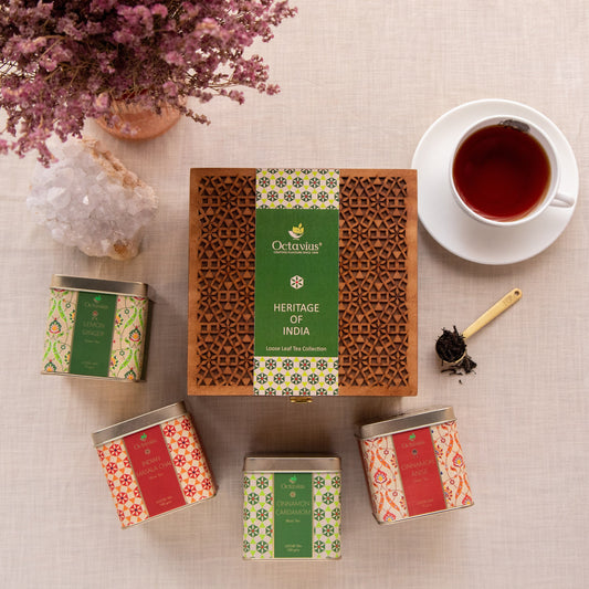 Heritage of India Tea Collection-4 Assorted Teas 1600g