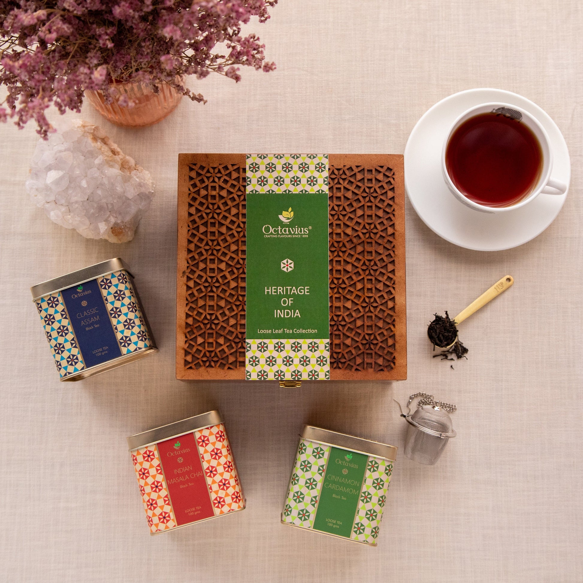 Heritage of India Tea Collection - Fine Indian Black Teas 1600g